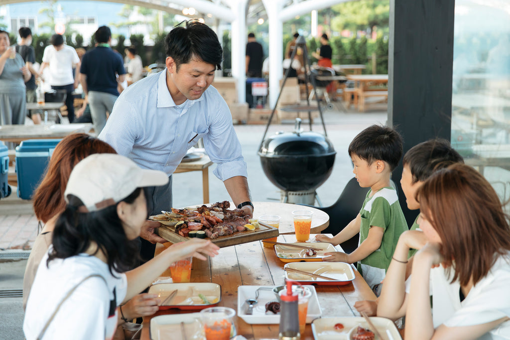 BBQは、おもてなし。